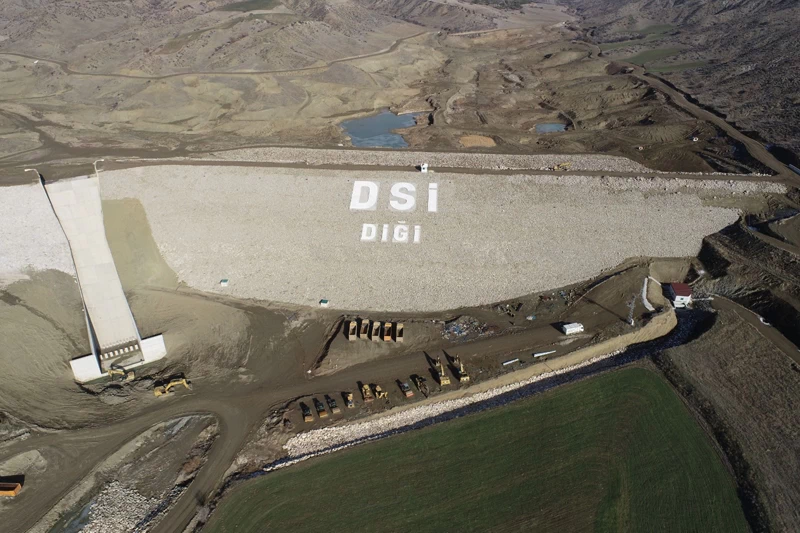 Çorum Sungurlu Diği Barajı İnşaatı